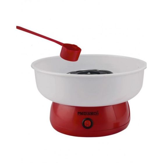 ماكينة غزل البنات ميديا تك، 450 وات، احمر - MT-CM250