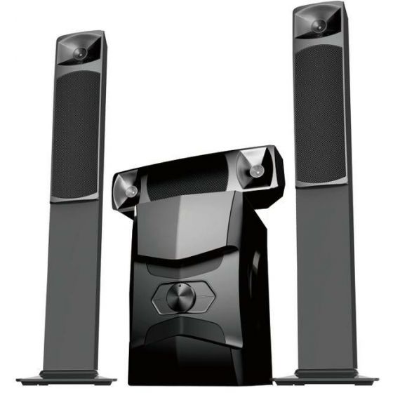 Media Tech 3 In 1 Home Theater, Black - MT-3333