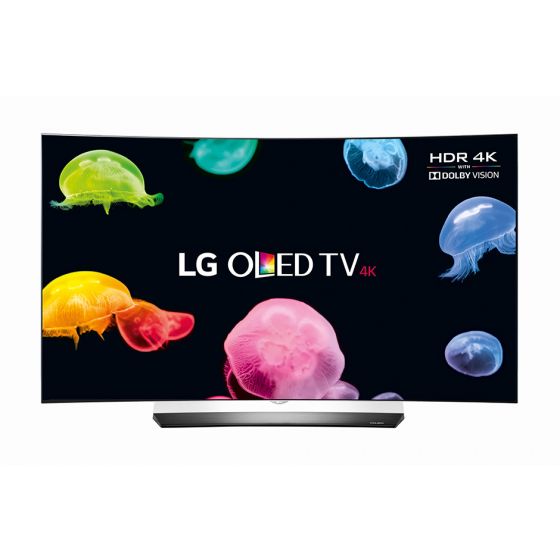 LG 65 Inch Curved Ultra HD 4K Smart 3D LED TV - 65C6V