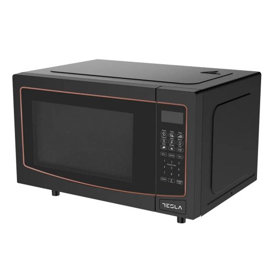 Tesla Countertop Microwave, 34 Liters, Black - TSL-MW100