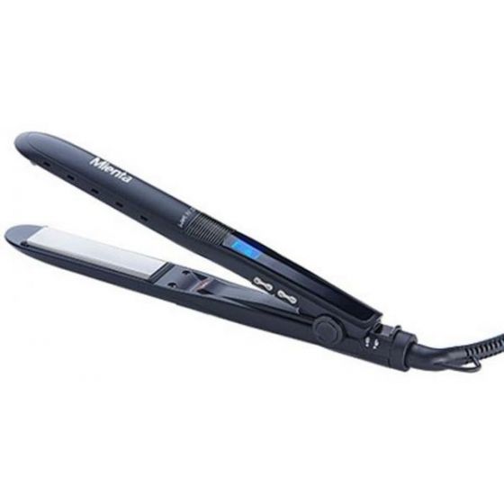 مكواة شعر ميانتا، للاستخدام الرطب والجاف، اسود- HS24407A