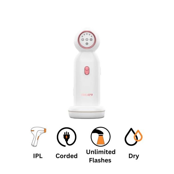 Mlay T10 Full Body IPL Laser Hair Removal, Unlimited Flashes - White 