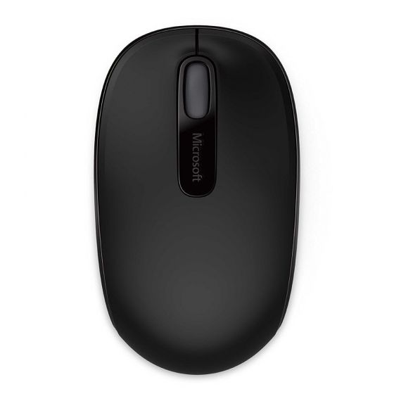 Microsoft 1850 Wireless Mouse, Black - U7Z-00004