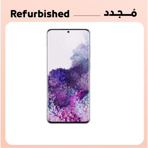 Refurbished Samsung Galaxy S20+ Dual Sim, 128GB, 8 GB RAM, 4G LTE - Cosmic Grey, Platinum Grade, 12 Months Warranty from the Seller