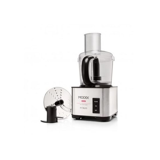 Modex Food Processor, 800 Watt, Silver - FP650