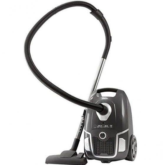 Mienta Vortex Canister Vacuum Cleaner with Attachments, 2000W, Grey - VC19504D