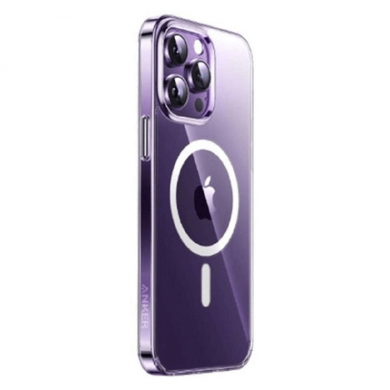 Anker Magnetic Phone Case for iPhone 15 Pro Max, Clear - A90A8H01