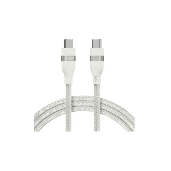 كابل USB-C انكر، 6 قدم، ابيض - A82E2H22
