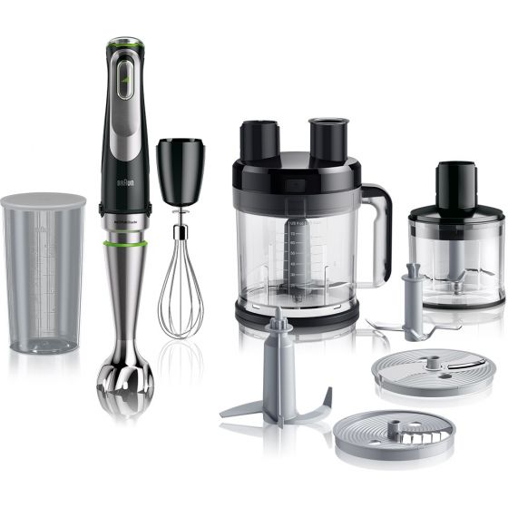 Braun MultiQuick 9 Hand Blender Set, 1200 Watt, Multicolor - MQ 9185XLI 
