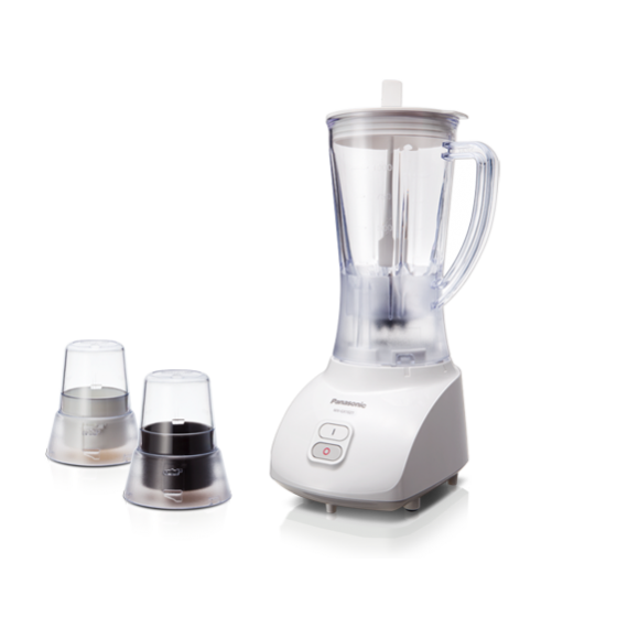 خلاط باناسونيك، 400 واط، ابيض - MX-GX1021
