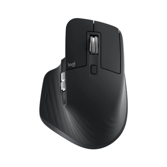 Logitech MX Master 3 Wireless Mouse, Black - 910-005647