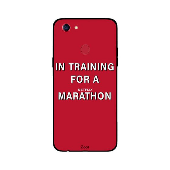 جراب ظهر زوت بطبعة عبارة In Training For A Netflix Marathon لاوبو F7