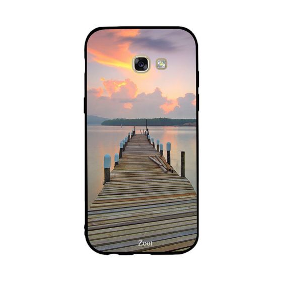 Zoot Sea Way Wooden Printed Back Cover For Samsung Galaxy A5 2017 , Multi Color