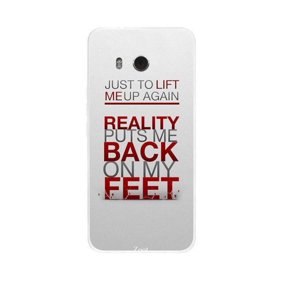 Zoot Reality Puts Me Back On My Feet Printed Skin for HTC U11 