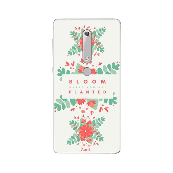 Zoot Bloom Where You Are Planted Printed Skin for Nokia 6(2018) 