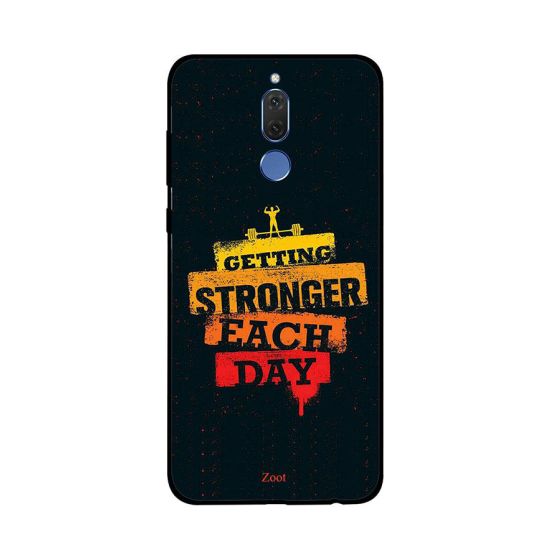 Zoot Getting Stronger Each Day Printed Skin For Huawei Mate 10 Lite , Multi Color