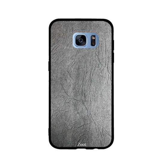 Zoot Dark Grey Leather Pattern Skin For Samsung Galaxy S7 Edge