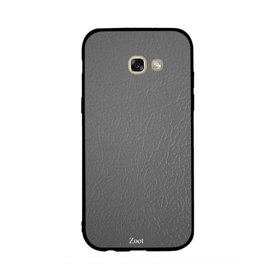 Zoot Grey Light Leather Pattern Printed Back Cover For Samsung Galaxy A5 2017 , Grey