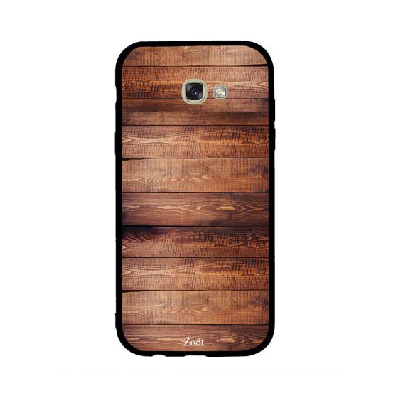 Zoot Back Cover Embossed Wooden Pattern For Samsung Galaxy A7(2017)
