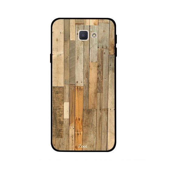 Zoot Old Wooden Pattern Printed Back Cover For Samsung Galaxy J5 Prime , Brown And Beige
