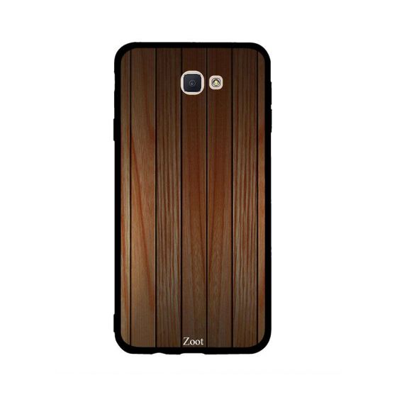 Zoot Wooden Pattern Printed Back Cover For Samsung Galaxy J7 Prime , Brown