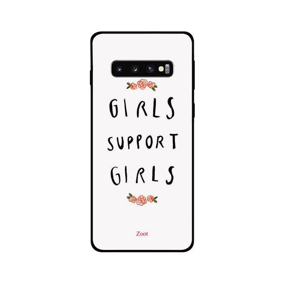 Zoot TPU Girls Support Girls Printed Back Cover For Samsung Galaxy S10