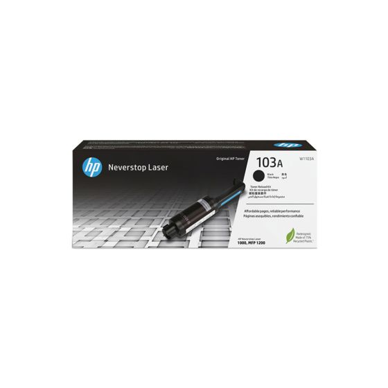 HP Neverstop Laser Ink Cartridge, Black - W1103A