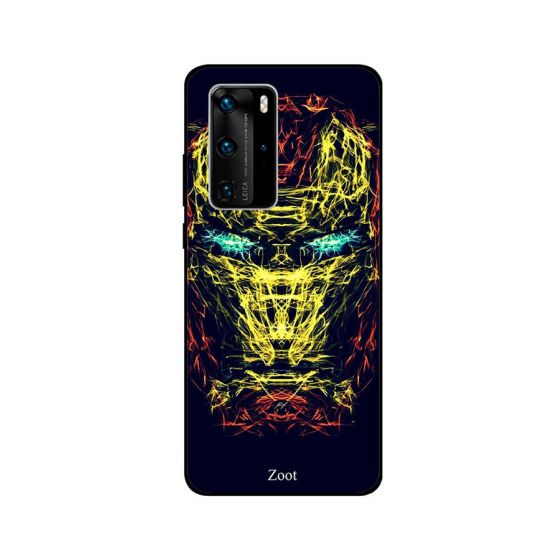 Zoot Iron Man Back Cover For Huawei P40 Pro , Multi Color