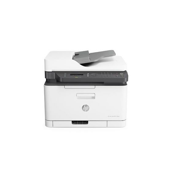 HP MFP 179fnw 3-in-1 Wireless Laser Printer, White and Black - 4ZB97A