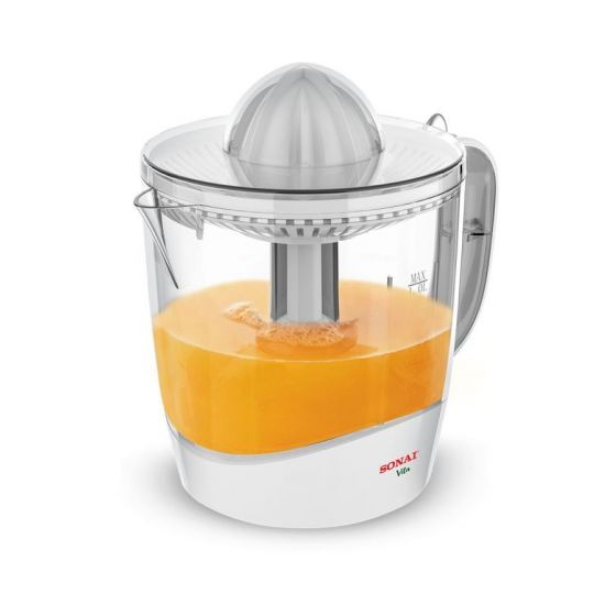 Sonai Vita Electric Citrus Juicer 1 Liter, 30 Watt, White - SH-255