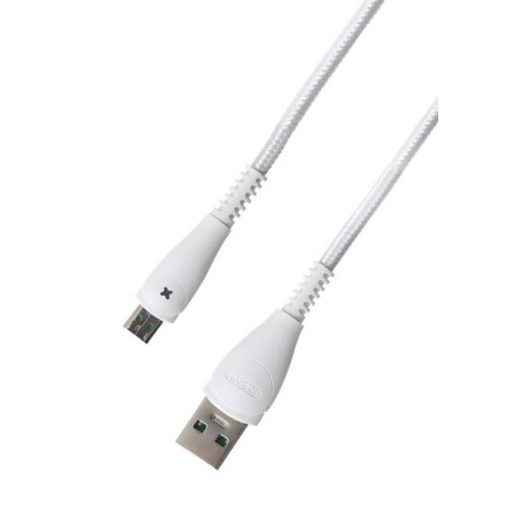 Joyroom Micro USB Fast Charging Cable, 1 M, White - S-M393
