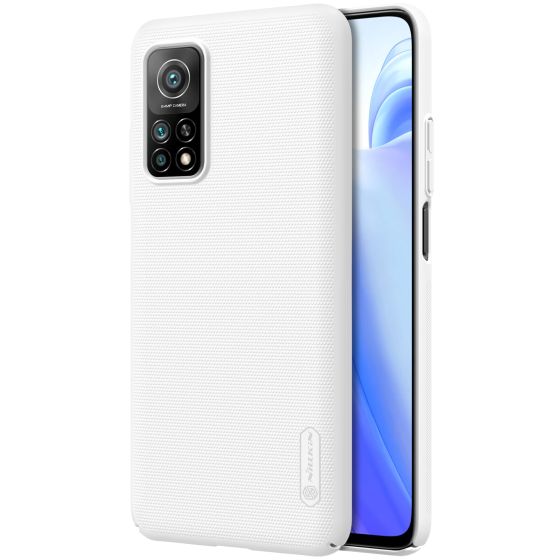 جراب ظهر نيلكين سوبر فروستيد شيلد لشاومي مي 10T 5G و10T برو 5G - ابيض