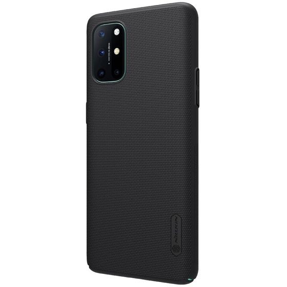 Nilkin Super forsted Shield Back Cover for OnePlus 8T - Black