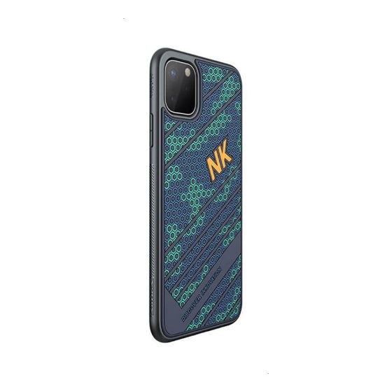 Nilkin Striker Back Cover for iPhone 11 - Blue and Green
