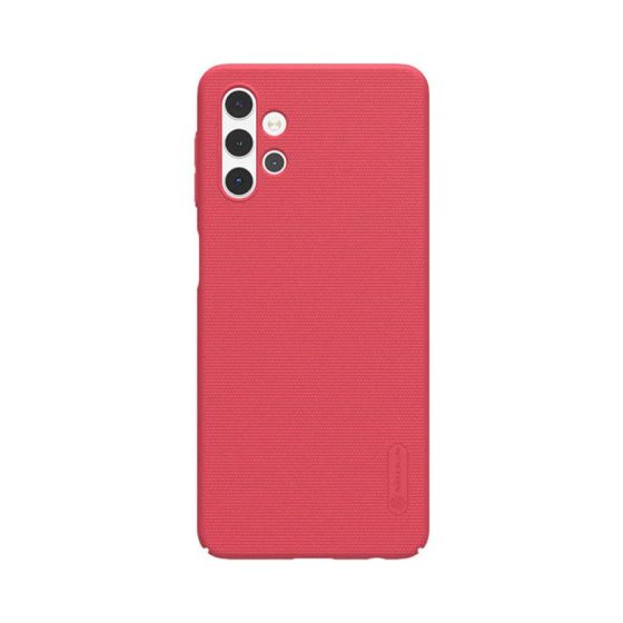 Nilkin Super forsted Shield Back Cover for Samsung Galaxy A32 5G - Red