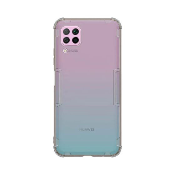 Nilkin Nature Back Cover for Huawei P40 Lite and Nova 7i - Transparent Grey