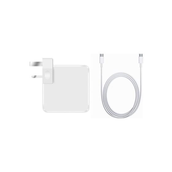ICS Laptop Charger with USB-C Cable for Apple MacBook Pro 16, White - AS576