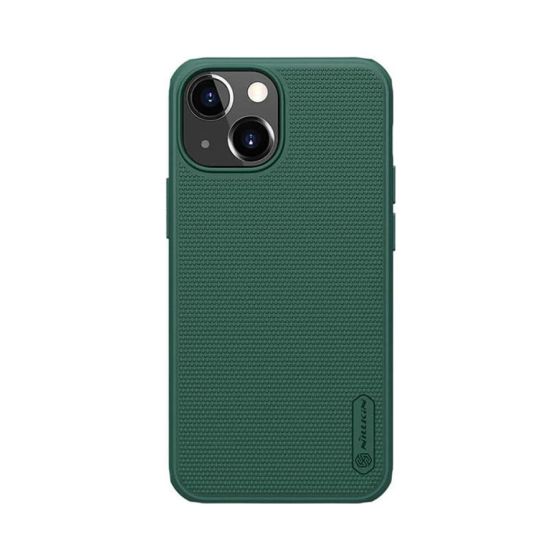 Nilkin Super forsted Shield Back Cover for iPhone 13 Mini - Green