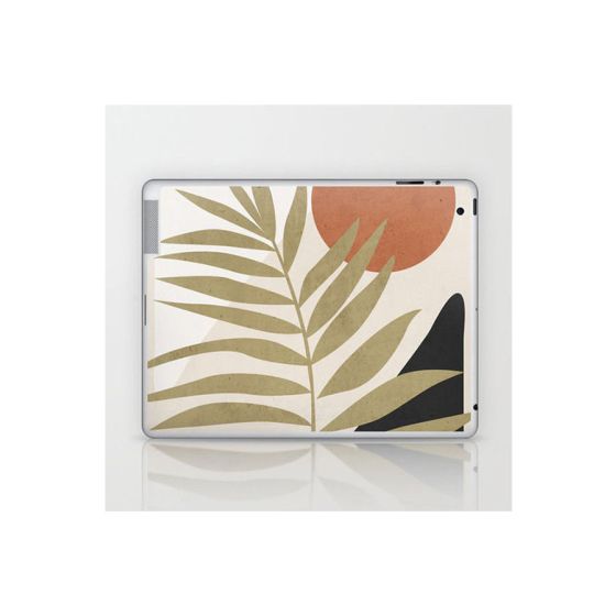 Tropical Leaf Abstract Art 9 By Thingdesign  Skin For IPad 4th Generation