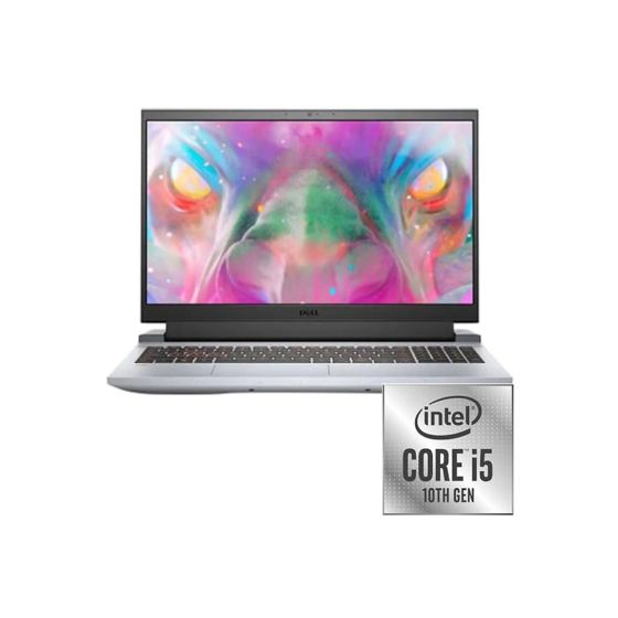 Dell G15 5510 Gaming Laptop, Intel Core i5 -10500H, 15.6 Inch, 512GB SSD, 8GB RAM, Nvidia GeForce GTX 1650 4GB,  Ubuntu- Grey