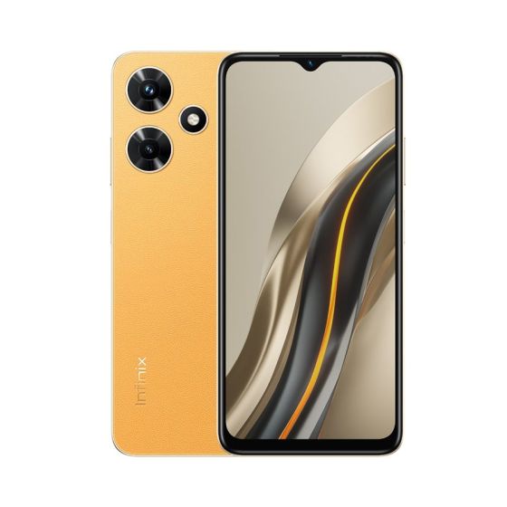 انفينكس هوت 30i بشريحتين، 128 جيجا، 8 جيجا رام، شبكة 4G LTE - ذهبي