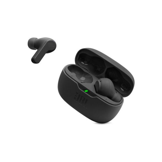 JBL Wave Beam Earbuds, Water and Dust Resistance, Black - JBLWBEAMBLK