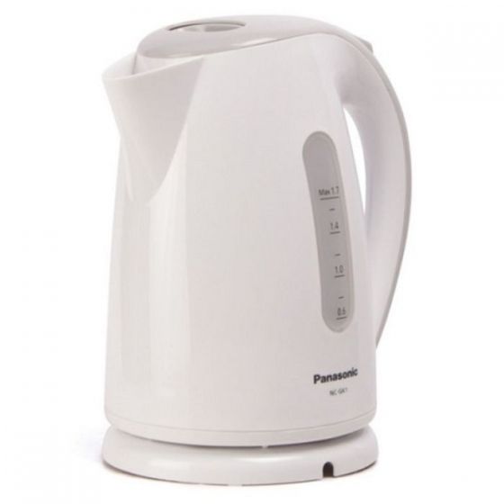 Panasonic Electric Kettle, 2200 Watt,1.7 liter,White - NCGK1