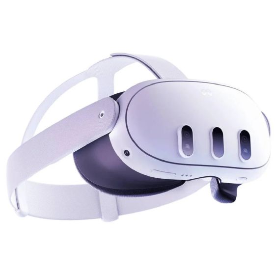 Meta Quest 3 VR Glasses with 2 Controllers, 512GB, 8GB RAM - White