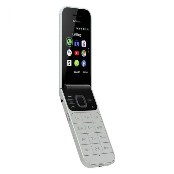 Nokia 2720 Flip Dual Sim, 4GB, 512MB RAM, 4G LTE - Grey