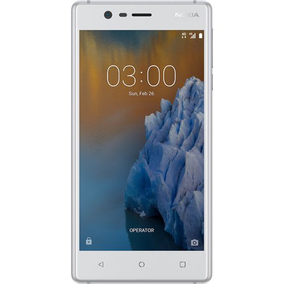 Nokia 3 2017 Dual Sim, 16 GB, 4G, LTE - White