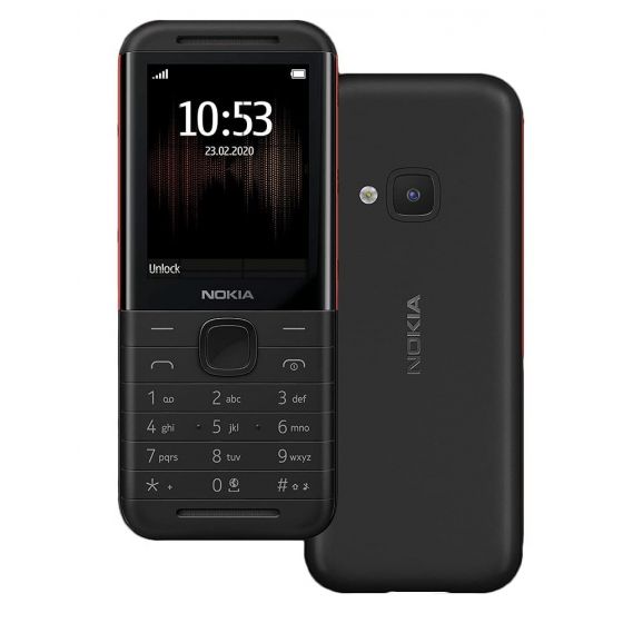 Nokia 5310 Dual Sim, 16MB, 8MB RAM, 4G LTE - Black-Red
