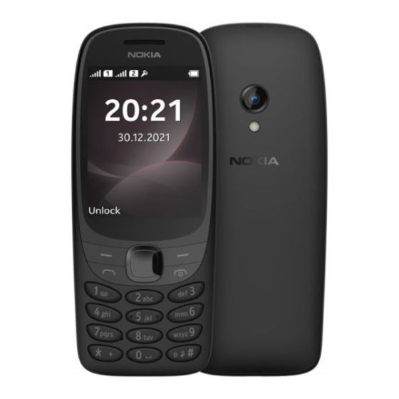 نوكيا 6310 2021 بشريحتين، 16 ميجا، رام 8 ميجا، شبكة 4G LTE - اسود 