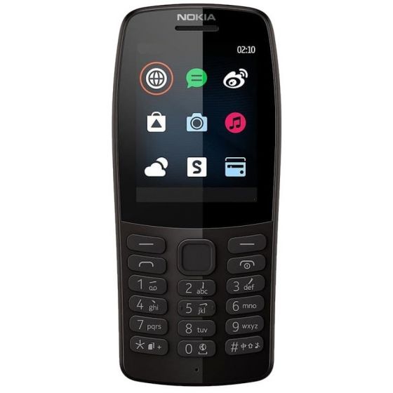Nokia 210 Dual Sim, 2G - Black