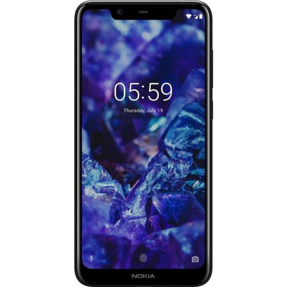 Nokia 5.1 Plus Dual Sim, 32GB, 4G LTE - Black